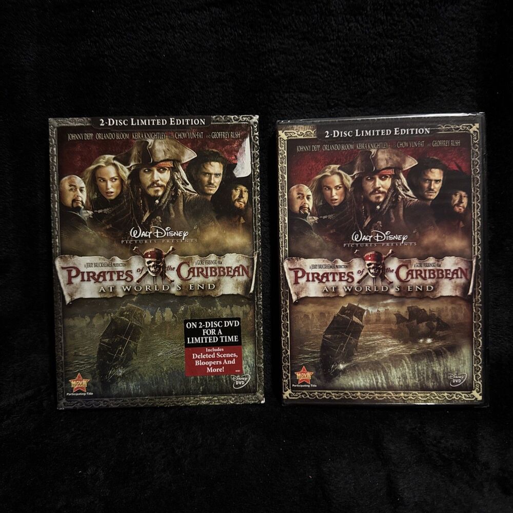 NEW DVD Pirates of the Caribbean: At Worlds End 2-Disc Limited Ed FACTORY SEALED